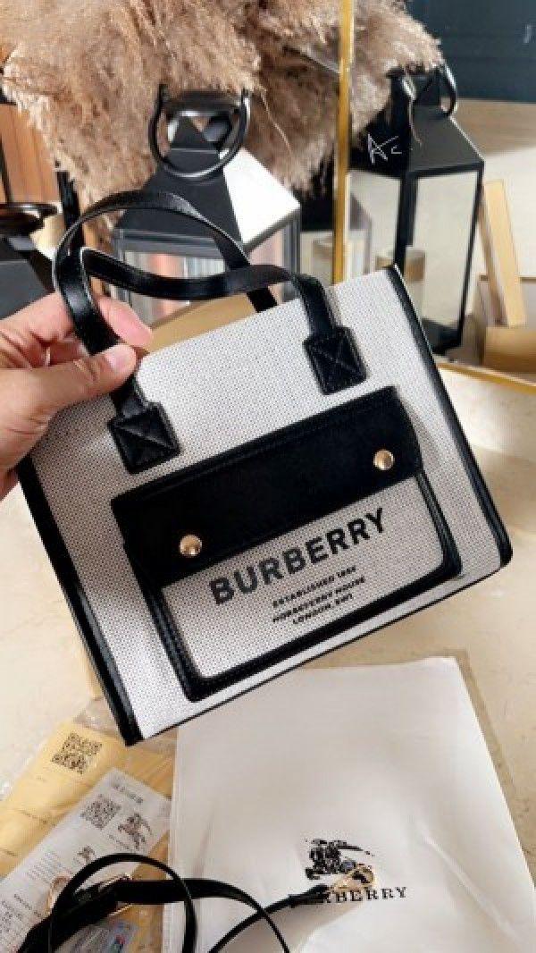 Burberry Canvas Tote - PR Collection