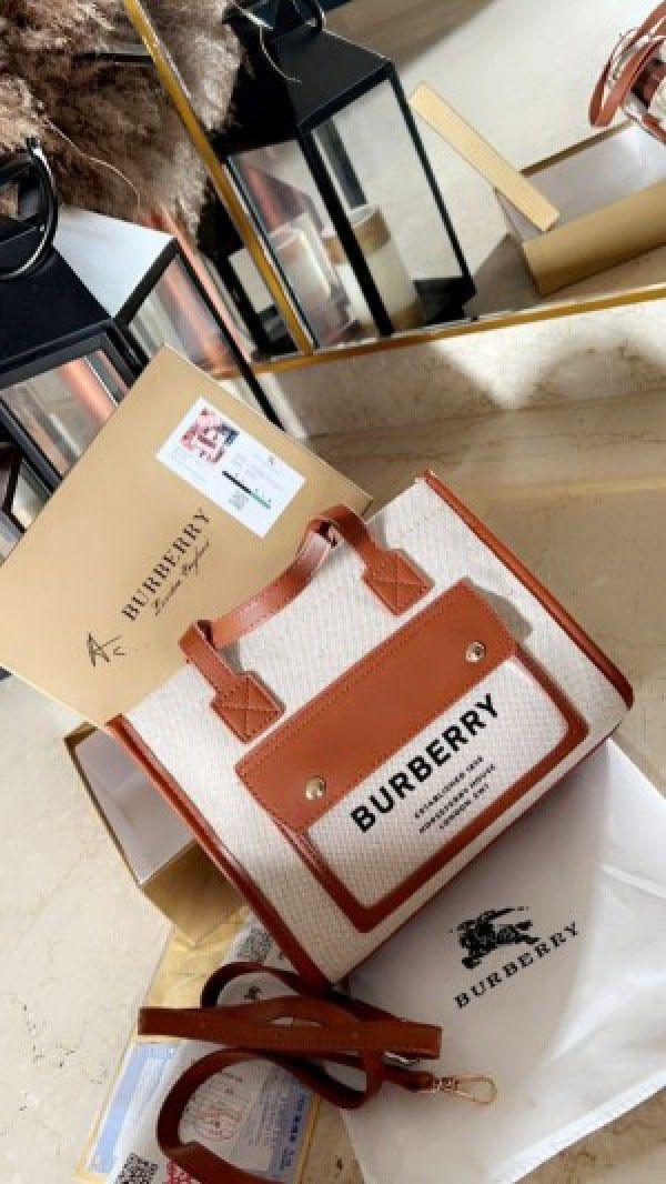 Burberry Canvas Tote - PR Collection