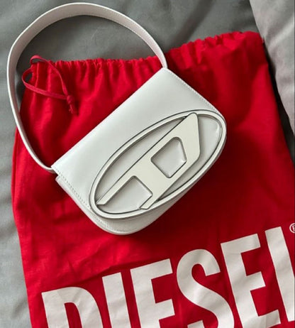 Diesel Metallic Chrome Shoulder Bags