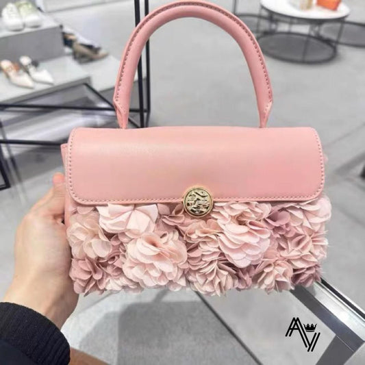 Charles & Keith Floral Handle Bag