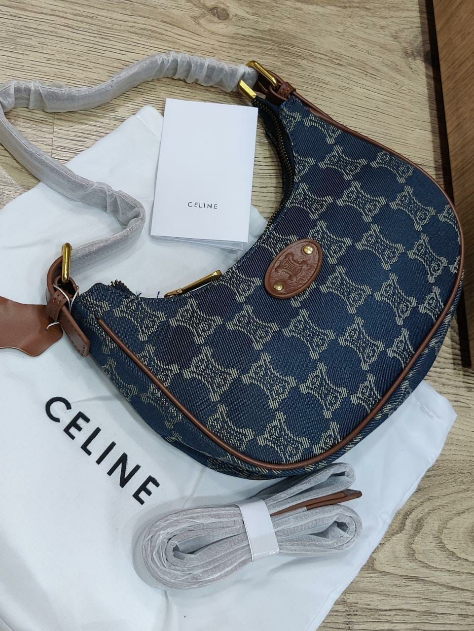 Celine Denim Hobo Bags