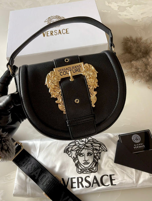 Versace Jeans Couture Logo Saddle Bags