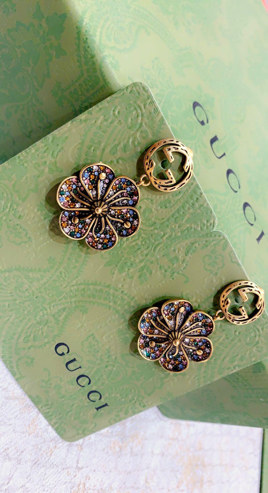 Gucci floral earings - PR Collection