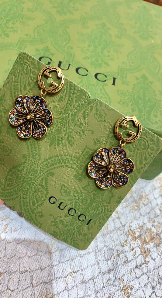 Gucci floral earings - PR Collection